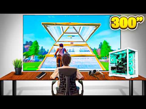 I Tried Gaming on a 300 Inch Screen… (ft. Rokid AR Spatial)