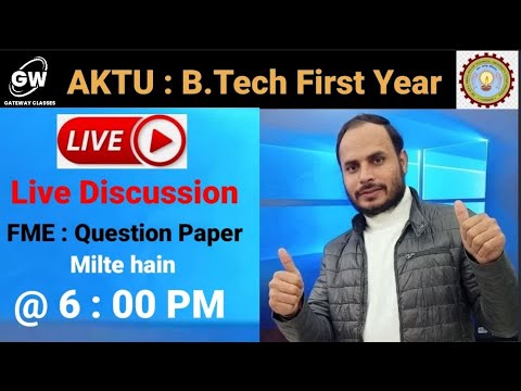 24 March FME QP Live Discussion  by M S Tomer Sir