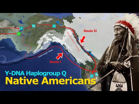 , title : 'Origin of Native American and Y-DNA Haplogroup Q'