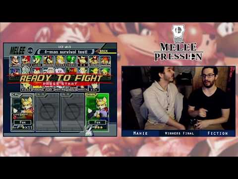 Super Melee Pression #7 - Mahie (Marth) vs. Fiction (Fox) - Winners Final