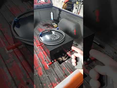 evil energy fuel cell install #chevypickups #pickuptrucks #diy