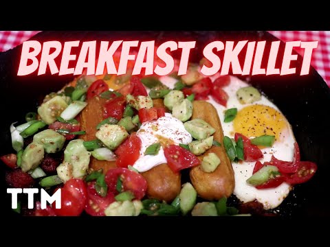 Breakfast Skillet in the Air Fryer Oven
