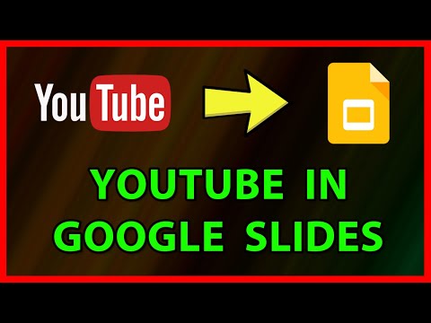 How to insert a YouTube video into a Google Slides presentation (2021)