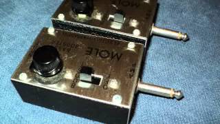 Video thumbnail for Vintage Electro Harmonix Mole Booster trial by Psych Up Melodies