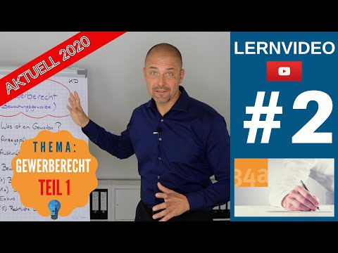 34a-Prüfung: Gewerberecht (Teil 1)