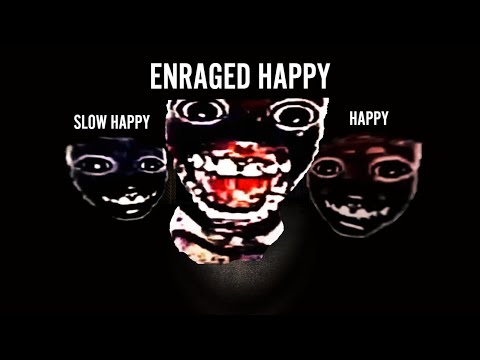 Gmod Nextbots but only HAPPY... (Happy, Hapie, Enraged, Blue)