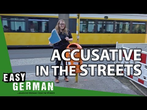 What do I see in the Streets (accusative exercise) | Super Easy German (41)