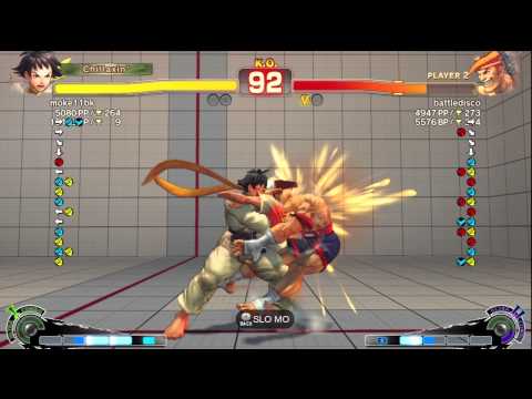 moke11bk (Makoto) vs battledisco (Adon) - AE 2012 Ranked Match *720p HD*