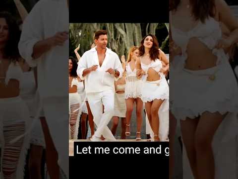 #Tere supne de vich soneya shanu bhi kbhi aavav jaavan de #war 2 movie song #hrithikroshan kiara