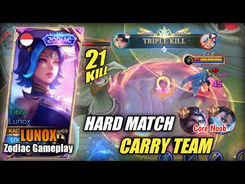 Noob Team? No Problem. Lunox HARD CARRY in Ranked! || Lunox Gameplay