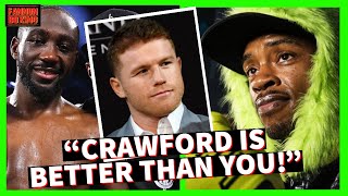 SHOCKER! ERROL SPENCE WARNED TERENCE CRAWFORD IS A "BETTER" FIGHTER" WILL BEAT YOU SAYS CANELO!