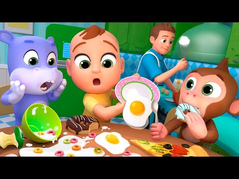 Healthy Breakfast Song for Kids + MORE Nursery Rhymes & Kids Songs