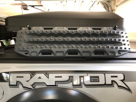 Mounting MaxTrax to Front Runner Load Bars