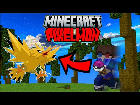 Legendary Zapdos! Minecraft Pixelmon