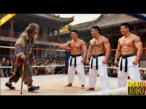 2025動作大片：被人瞧不起的乞丐竟是隱藏高手，秒殺全場所有人 ⚔️  抗日  MMA | Kung Fu | 甄子丹