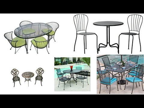 Modern, design and simple iron dining tables