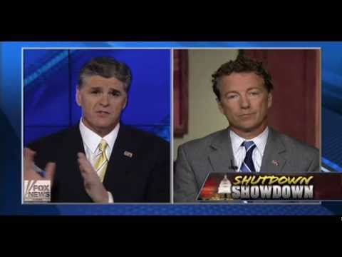 Rand Paul: President Obama Doesn't Want To Listen To Any Reason Or Any Compromise