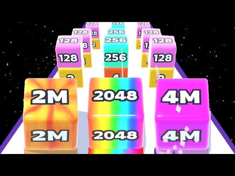 Jelly Run 2048: Number Match Game - Gameplay Walkthrough Part 12