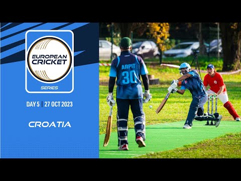 🔴 ECS Croatia, 2023 | Day 5 | T10 Live Cricket | European Cricket