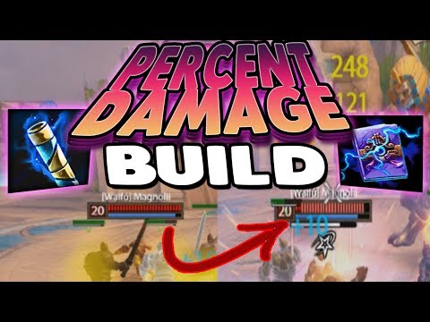 Smite: Nu Wa Percentage Based Damage Build - THE BURST IS CRAZY!