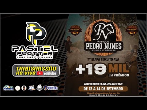 VAQUEJADA AO VIVO - 7ª ETAPA CIRCUITO AVA - PARQUE PEDRO NUNES - GRACCHO CARDOSO
