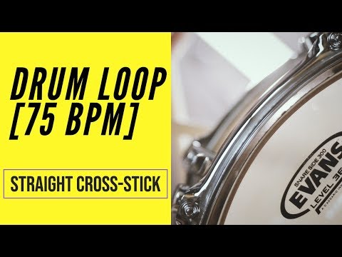 Funk/Hip Hop Drum Loop - 75 BPM - Migsdrummer