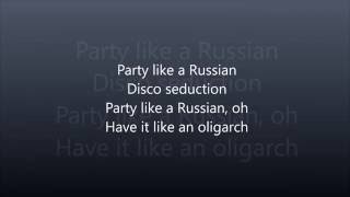 Robbie Williams - Party like a russian