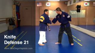 Hapkido Knife Defense 21