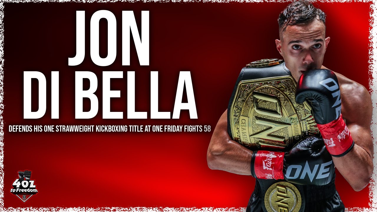 Jon Di Bella: Defending ONE Strawweight Kickboxing Title Against Prajanchai Saenchai