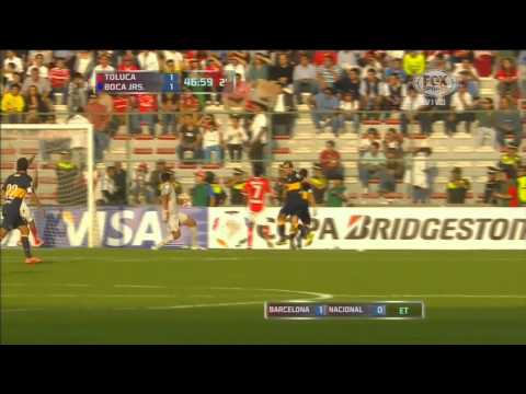Toluca 3 - 2 Boca - Copa Libertadores 2013 Fase de Grupos