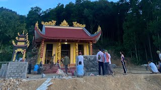 Tư liệu xây dựng nhà thờ họ Nguyễn Đình 23/6/2023 âm lịch.