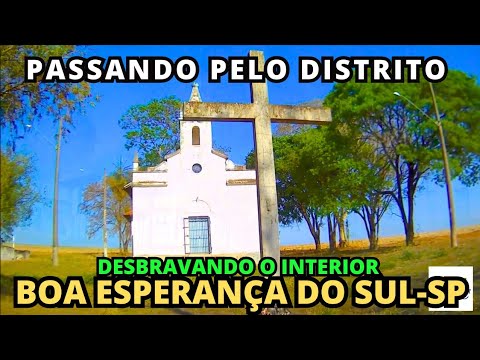 PASSANDO DE CARRO POR PONTE ALTA - BOA ESPERANÇA DO SUL-SP