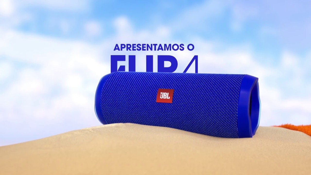 Колонка JBL Flip 4, черная