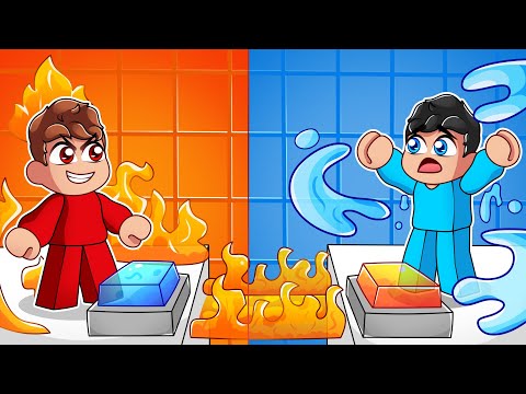 Podremos Pasar Puzzles de Hielo VS Fuego en Roblox!?