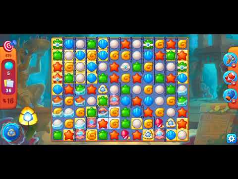 Fishdom level 679. Challenge Level done