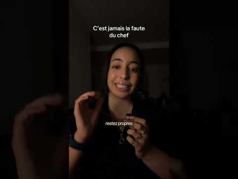 C’est jamais la faute du chef