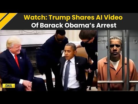 US News: President Donald Trump Post AI Video Of Barack Obama's Arrest In Oval Office