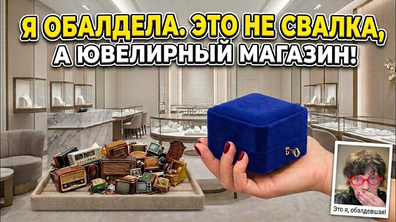 Я ОбАлДеЛа ! Это не свалка - ЮвЕлИрНыЙ магазин ! Это надо видеть что  нашла в му