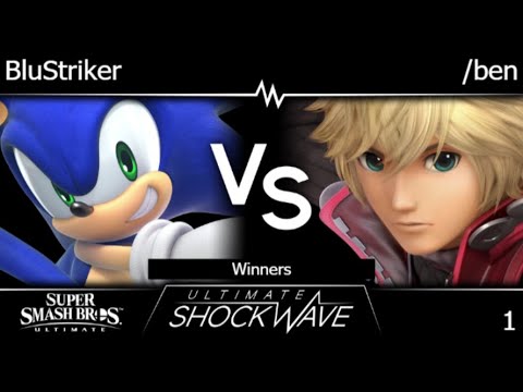 USWo 1 - BluStriker (Sonic) vs PvE | /ben (Shulk) Winners - SSBU