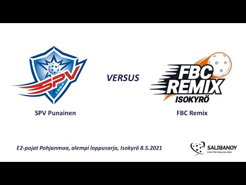 SPV Punainen VS FBC Remix,  E2-Pojat Pohjanmaa 2021