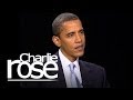 Senator Barack Obama talks with Charlie Rose ...