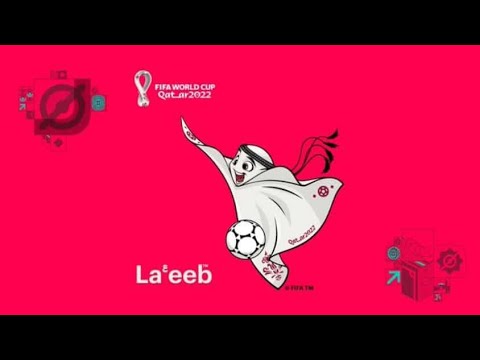 La'eeb mascot. World cup QATAR 🇶🇦 2022