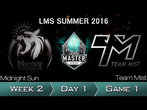 《LOL》2016 LMS 夏季賽 粵語 W2D1 MSE vs TM Game 1
