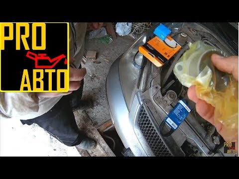 замена помпы на митсубиси лансер 9
