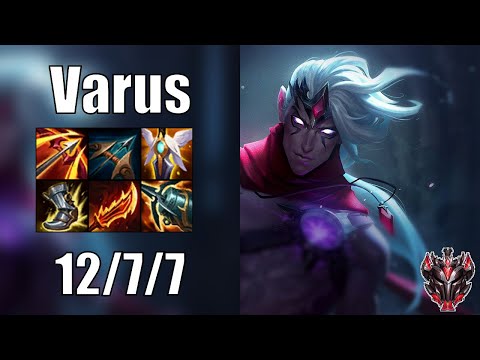 Varus vs Caitlyn ADC - Patch 12.20 euw1 GRANDMASTER