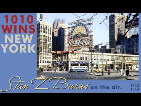 1960, Stan Z. Burns, 1010 WINS Radio, New York broadcast, Hi Def.wmv