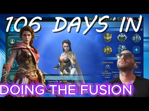 First Ever Fusion on My F2P Giveaway Account! | Kassandra | RAID