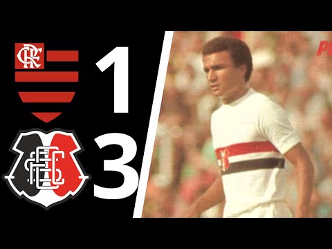 Flamengo 1 x 3 Santa Cruz - Campeonato Brasileiro 1975