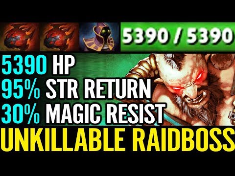This Centaur is Crazy 2x HEART 6K HP Top RAIDBOSS Hero WAGAMAMA Dota 2