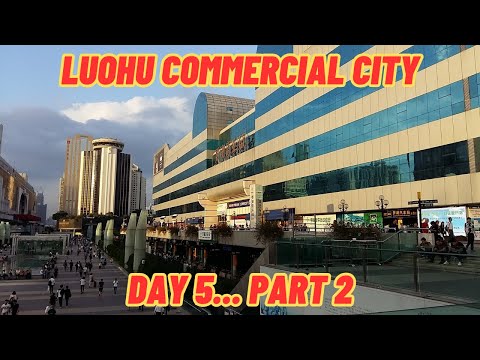China Vlog 🇨🇳 Mostro Luohu para vocês | Dia 5 Parte 2